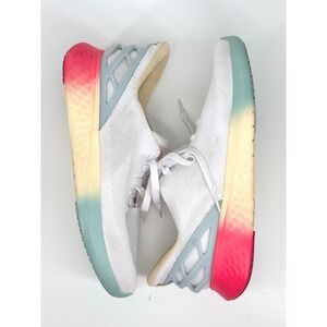 Kizik Hands Free Sneakers Womans 11  Mens 9.5 White  Slip On Shoes Sunrise